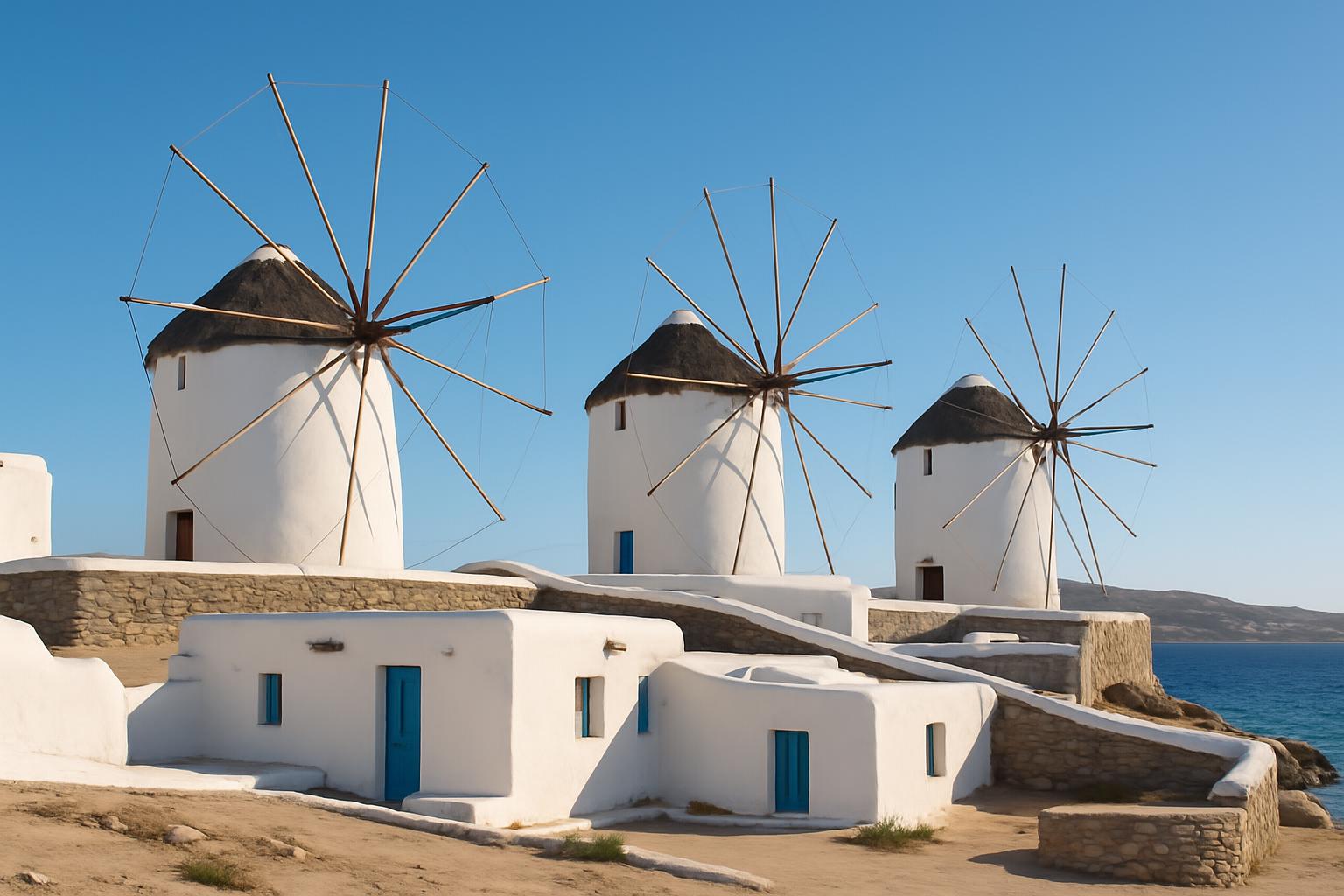 Mulini a vento di Mykonos