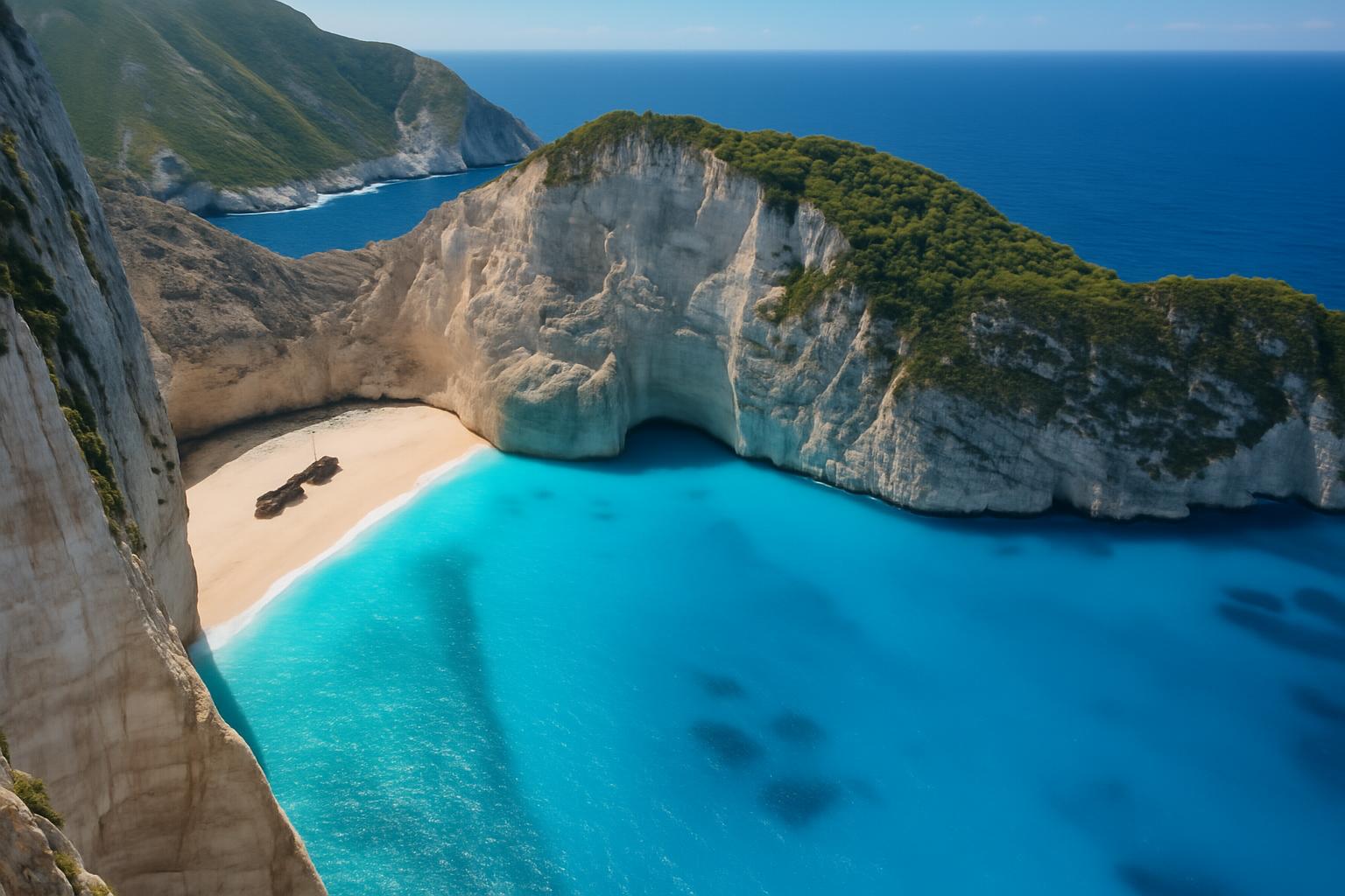 Spiaggia del Relitto, Zante