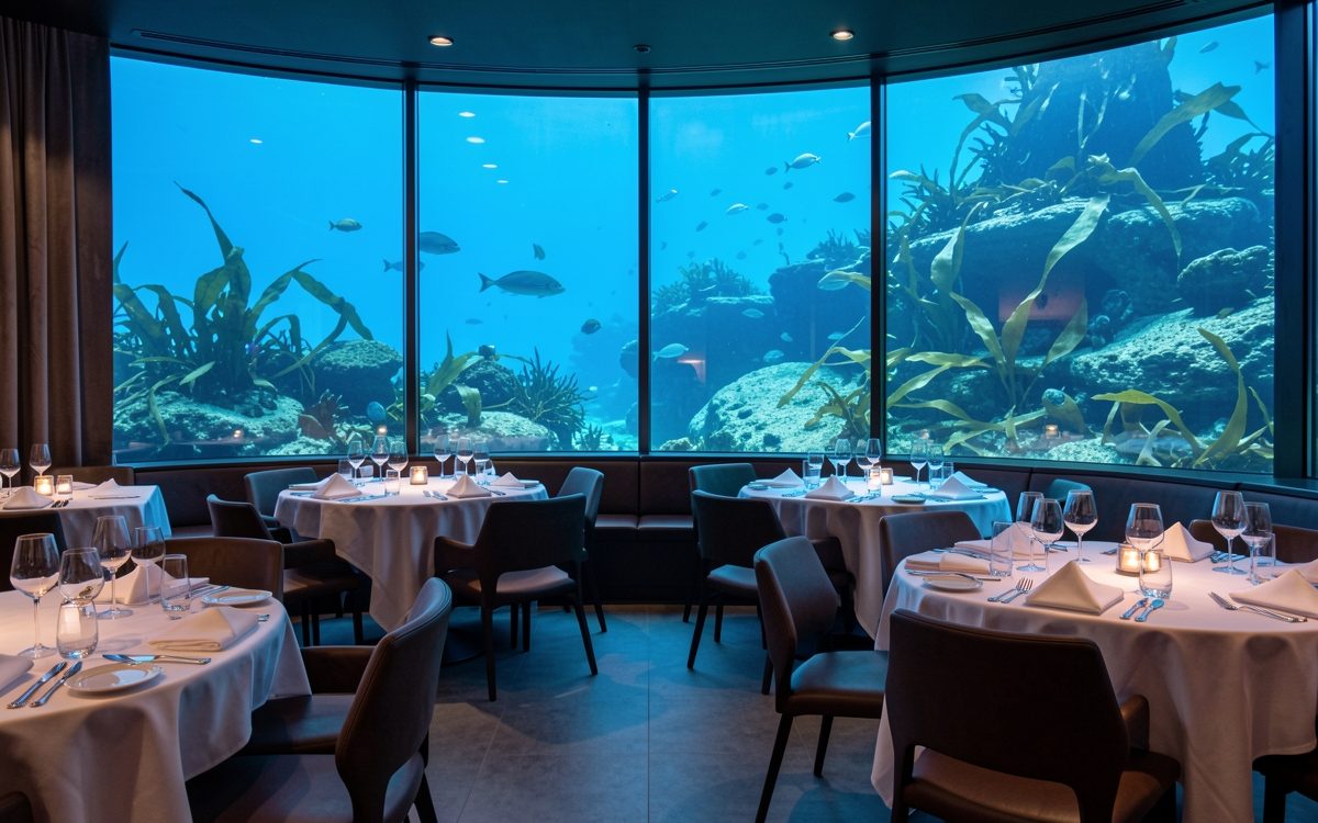 Sta per aprire il primo ristorante sott'acqua d'Europa
