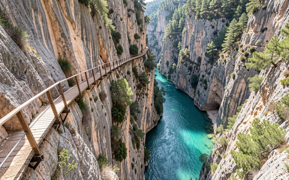 Il Caminito del Rey ed e' subito paura!