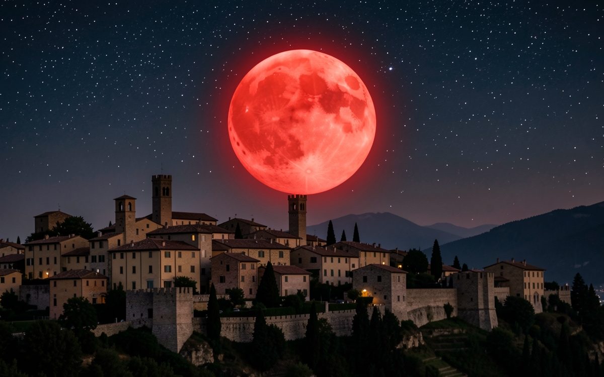 Tutti pazzi per la luna rossa, ecco dove vederla