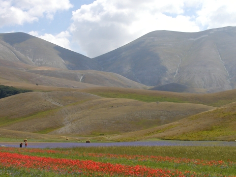 Castelluccio, momenti di pura contemplazione