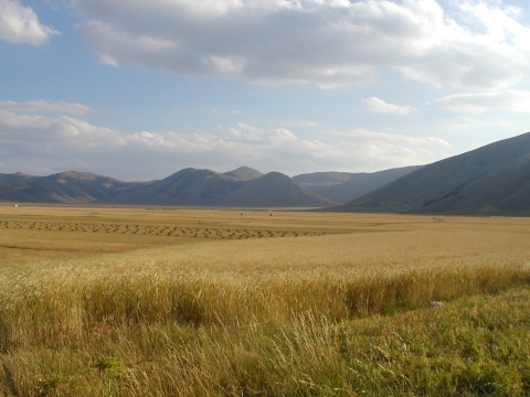 Castelluccio, momenti di pura contemplazione