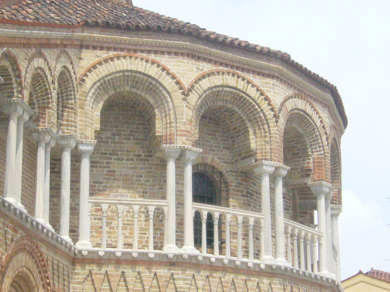 Particolare della volta della Chiesa di San Donato