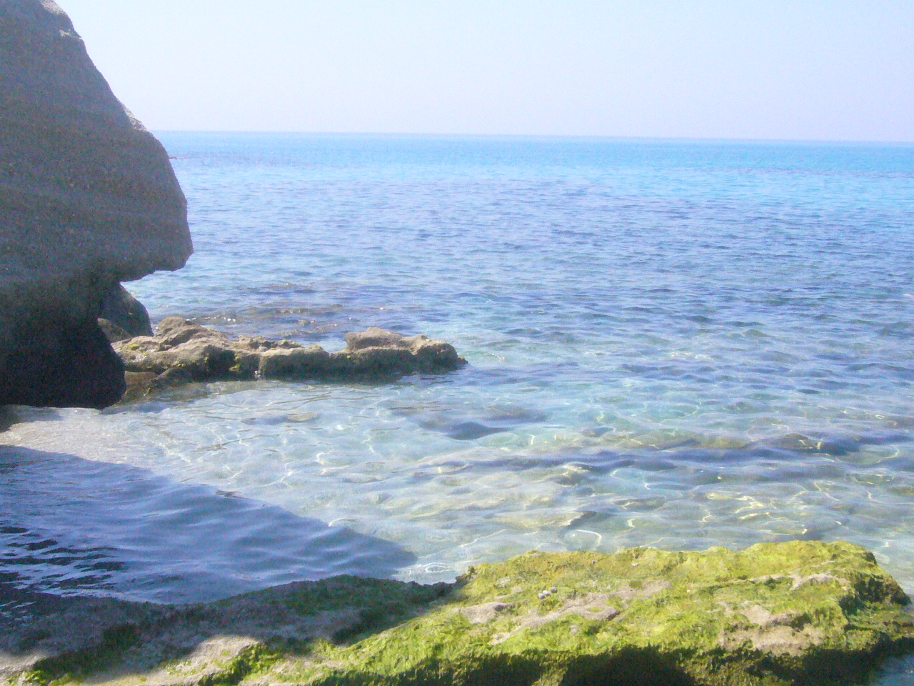 Spiaggia della Baia di Riaci, a pochi km da Tropea