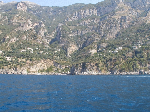 Costiera Amalfitana vista dal mare